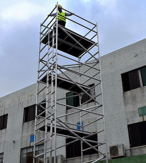 租赁铝合金脚手架深圳 单宽铝合金快装脚手架